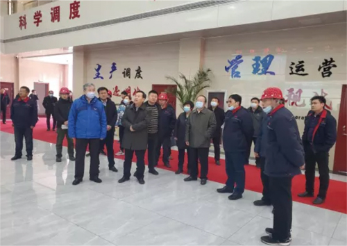 山東省副省長(zhǎng)于國安考察本項(xiàng)目