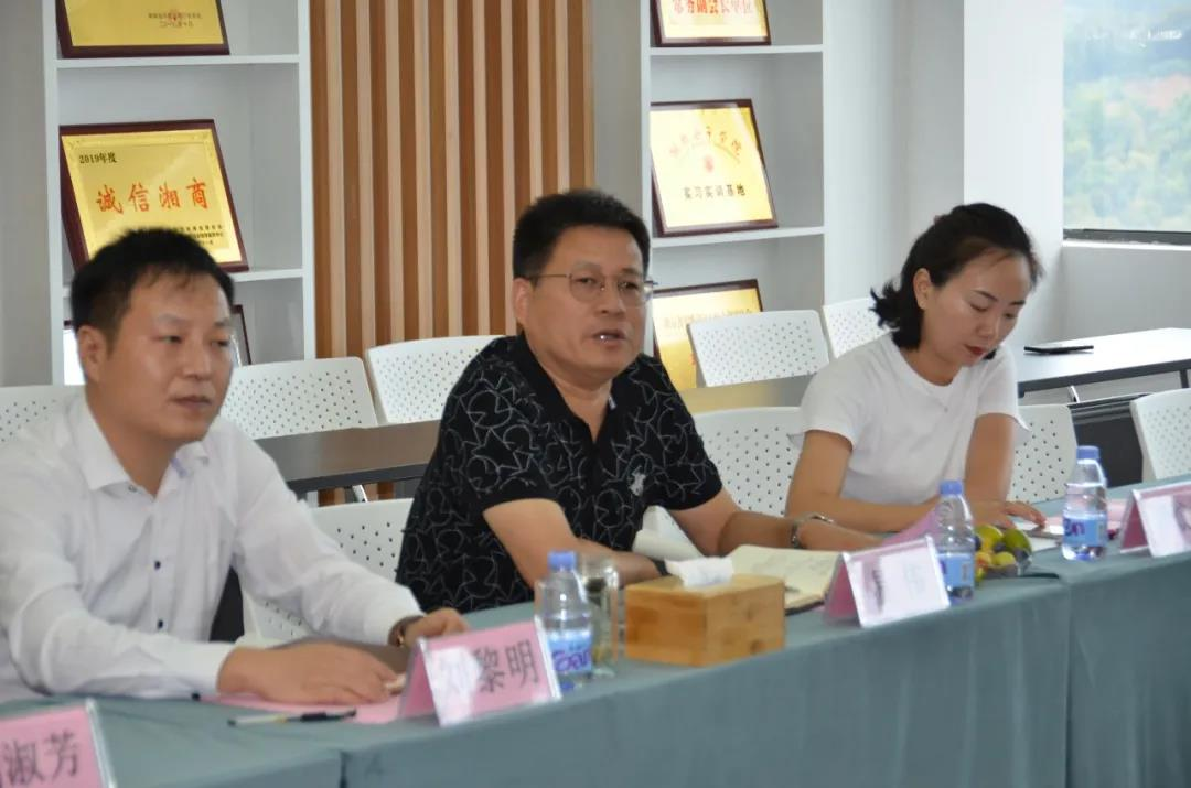 寧夏自治區(qū)工商聯(lián)主席何曉勇一行來到九九環(huán)?？疾熘笇?dǎo)