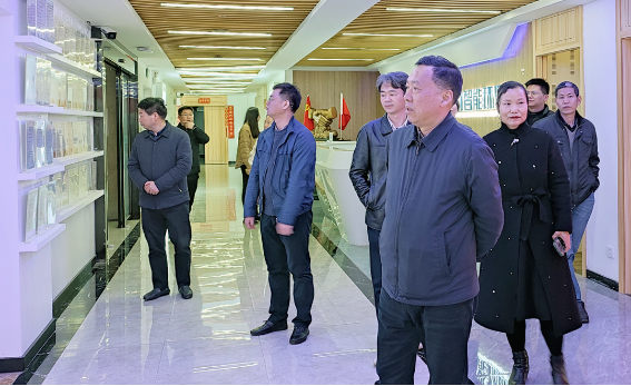 市人大財經(jīng)委主任委員、常委會預算工委主任湯建堯一行蒞臨九九智能環(huán)保調(diào)研指導